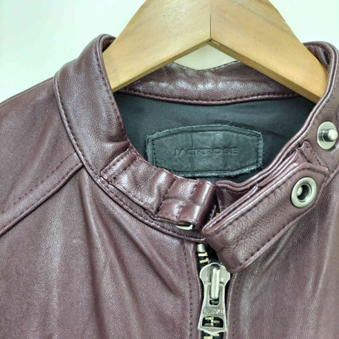 ジャックローズ JACKROSE シングルライダースジャケット メンズ 4