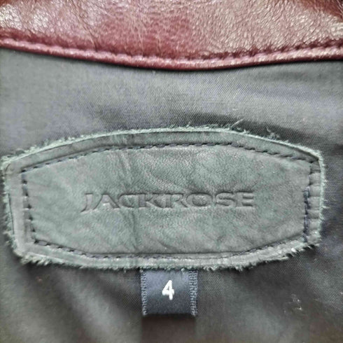 ジャックローズ JACKROSE シングルライダースジャケット メンズ 4