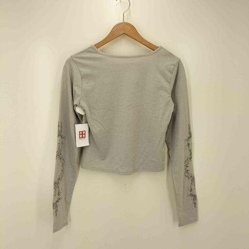 A.ming Y2K 総柄 カットソー レディース import:M