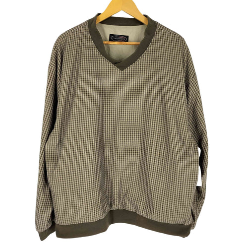 FORRESTERS ガンクラブチェックプルオーバー リバーシブル POLARTEC メンズ import:XL