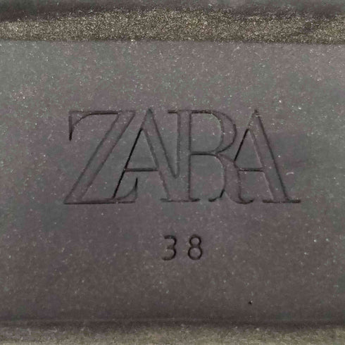 ザラ ZARA 厚底 トラックソール ロングブーツ レディース EUR:38