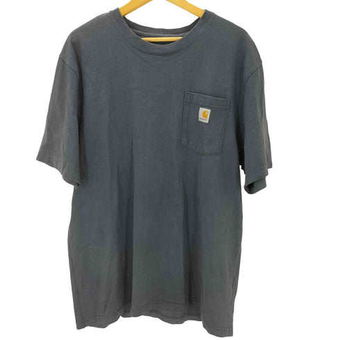 カーハート Carhartt 22SS LOOSE FIT ヘビーウェイト ビッグシルエット 半袖 Tシャツ ポケット付き メンズ import:L