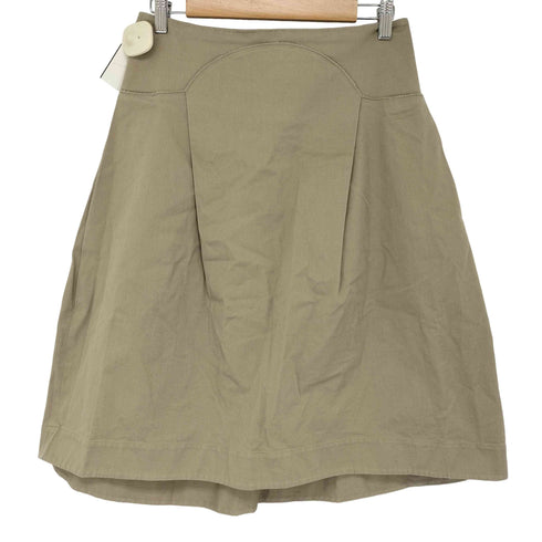 ジルサンダーネイビー JIL SANDER NAVY フロントデザイン フレアスカート レディース 40