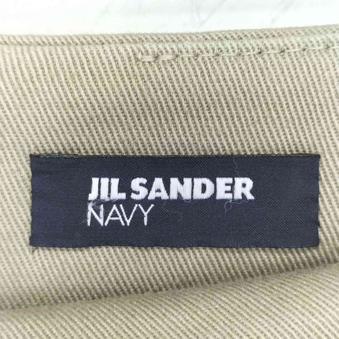 ジルサンダーネイビー JIL SANDER NAVY フロントデザイン フレアスカート レディース 40