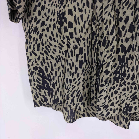 ザラ ZARA S/S 総柄シャツ レディース import:M