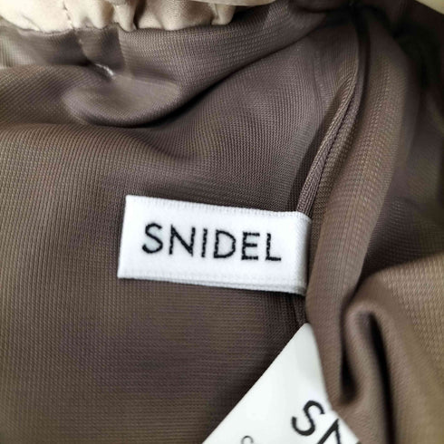 スナイデル snidel レイヤードデザインプリーツスカショ レディース JPN:1