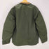 ユーエスネイビー U.S.NAVY ALPHA社製 EXTREME COLD WEATHER JACKET ナイロン デッキ ジャケット 86年会計 IDEAL ジップ メンズ import:XL