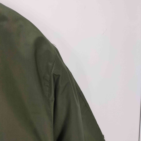 ユーエスネイビー U.S.NAVY ALPHA社製 EXTREME COLD WEATHER JACKET ナイロン デッキ ジャケット 86年会計 IDEAL ジップ メンズ import:XL