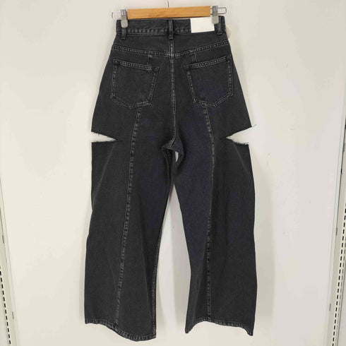 フレイアイディー FRAY I.D 26SS カットアウトバレルデニムパンツ レディース JPN:1