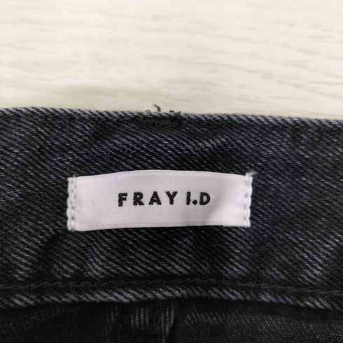 フレイアイディー FRAY I.D 26SS カットアウトバレルデニムパンツ レディース JPN:1
