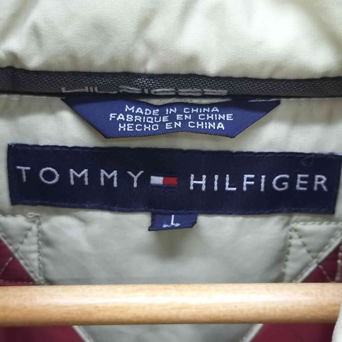 トミーヒルフィガー TOMMY HILFIGER 00s 中綿 マルチポケット パッカブル ジャケット メンズ import:L