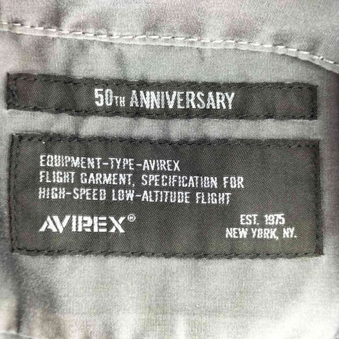 アヴィレックス AVIREX FADED WORK SHIRT USAFA メンズ JPN:M