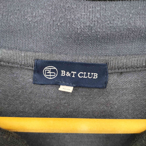 ビーティークラブ B&T CLUB オーバー フルジップ ブルゾン ジャケット メンズ X2