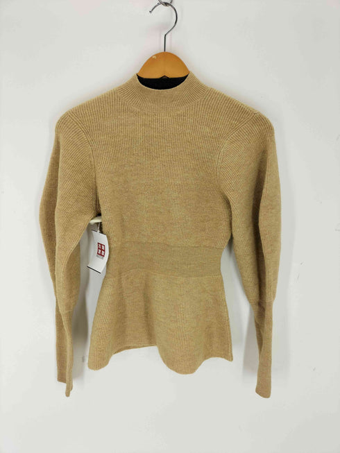 トゥデイフル TODAYFUL Puffsleeve Peplum Knit レディース FREE