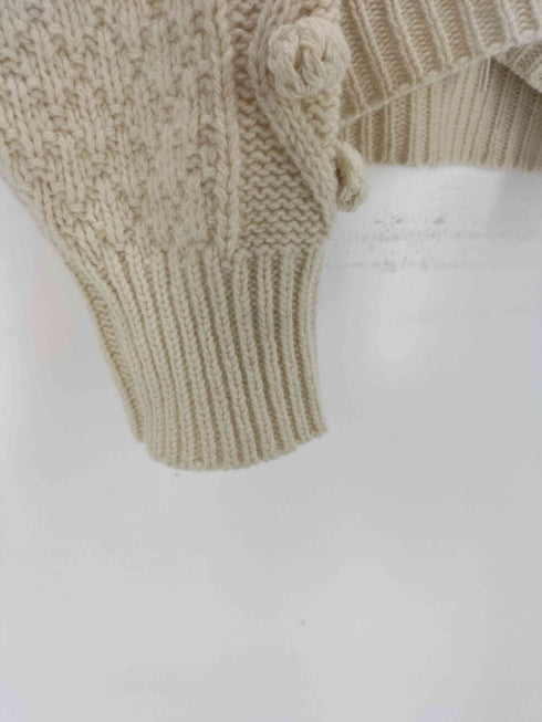 ホリデイ holiday 25AW WOOL PONPON ZIP-UP KNIT JACKET レディース ONE SIZE