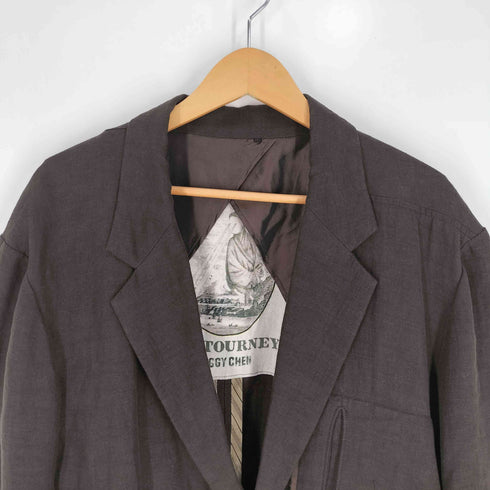 ZIGGY CHEN 23SS SELVEDGED TWO BOTTON BLAZER メンズ 46