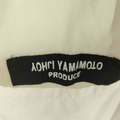 ヨウジヤマモトプールオム Yohji Yamamoto POUR HOMME 23SS アシンメトリーロングシャツ メンズ JPN:2