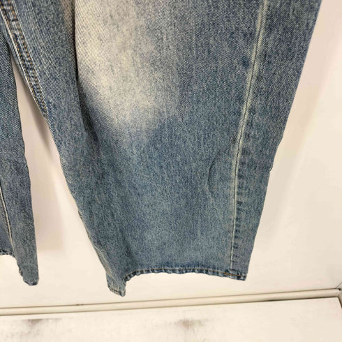 ウォッシュ加工 デニムパンツ レディース