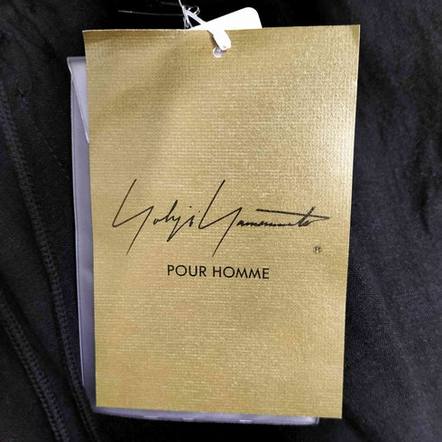 ヨウジヤマモトプールオム Yohji Yamamoto POUR HOMME Ribbed Hem Pants メンズ JPN:2