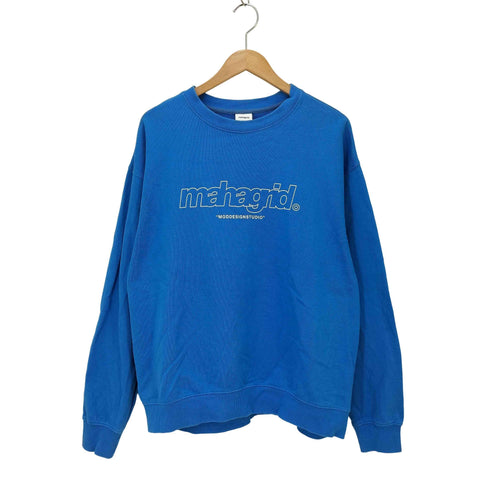 マハグリッド mahagrid プリントクルーネックスウェット メンズ import:L