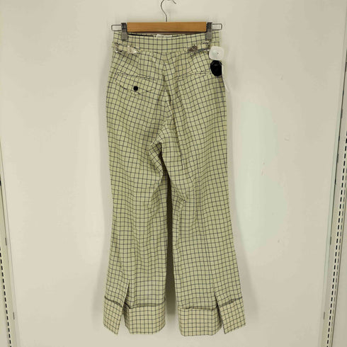 トーガプルラ TOGA PULLA Cotton linen canvas print pants レディース JPN:34