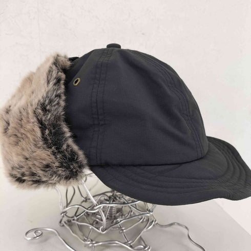 ベーシックエンティ BASIQUENTI Nylon Ripstop Flap Cap レディース 57~59cm