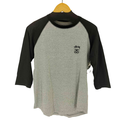 ステューシー Stussy active gear ロゴプリントラグランカットソー レディース JPN:S