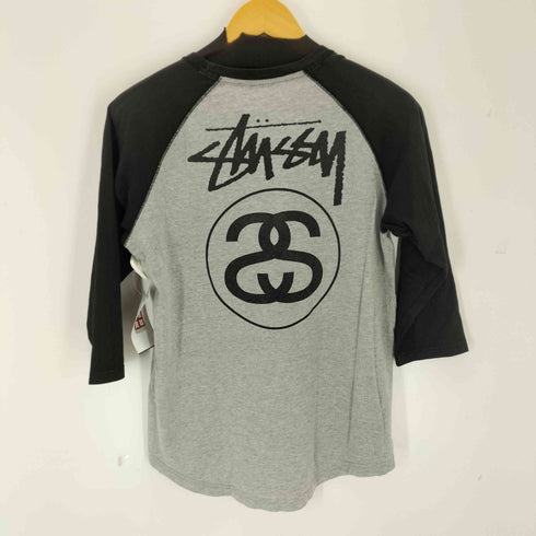 ステューシー Stussy active gear ロゴプリントラグランカットソー レディース JPN:S