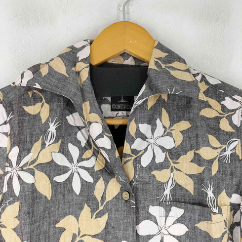 OKINAWA COCONUTJUICE 花柄 S/S シャツ レディース JPN:L