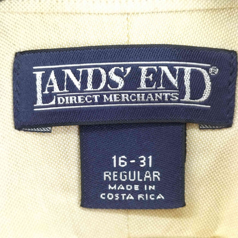 ランズエンド LANDS END 90S L/S ボタンダウンシャツ メンズ