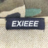 EXIEEE 迷彩柄 プルオーバーパーカー メンズ