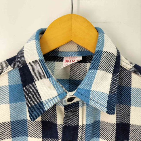 ビッグマック BIG MAC 70s チェック Flannel Shirts フランネル シャツ メンズ import:L