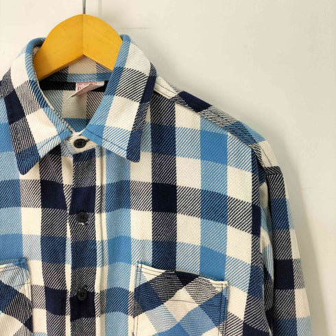 ビッグマック BIG MAC 70s チェック Flannel Shirts フランネル シャツ メンズ import:L