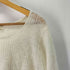 MOHAIR Blend モヘア ブレンド ローゲージ ニット レディース L