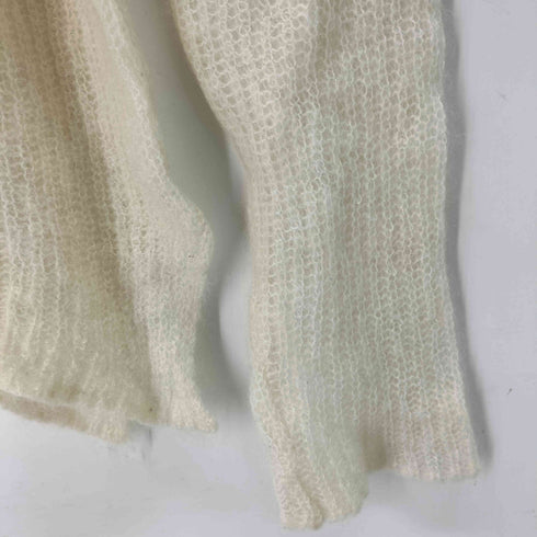 MOHAIR Blend モヘア ブレンド ローゲージ ニット レディース L