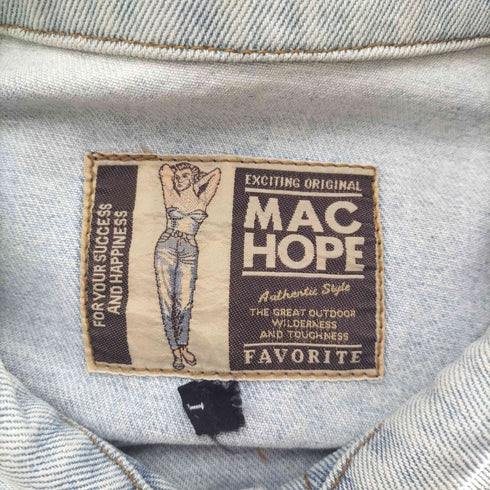 マックホープ MAC HOPE デニムトラッカージャケット メンズ JPN:L