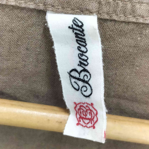 ブロカント Brocante リネン混 ギャザー ワンピース レディース 2