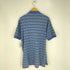 ポロゴルフラルフローレン POLO GOLF RALPH LAUREN 90s ポニー刺繍 マルチボーダー 半袖ポロシャツ メンズ import:L