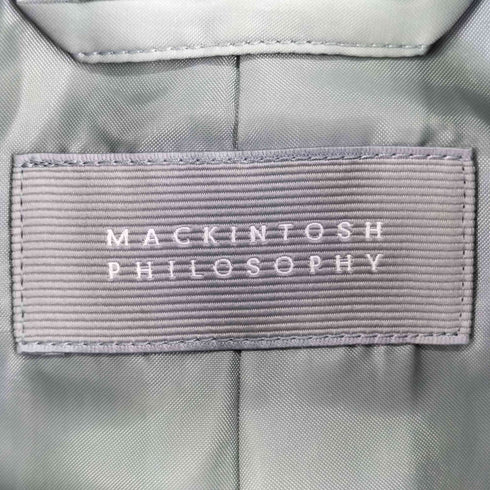 マッキントッシュフィロソフィー MACKINTOSH PHILOSOPHY ステンカラーコート メンズ