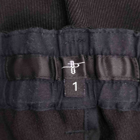 ノーアイディー NO ID. 25AW ツータックイージーパラシュートトラウザーズ メンズ JPN:1
