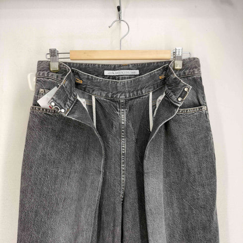 ジョンローレンスサリバン JOHN LAWRENCE SULLIVAN WASHED DENIM WIDE PANTS メンズ EUR:46-48