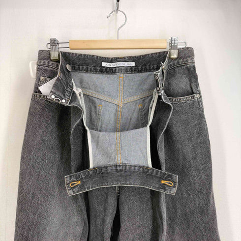 ジョンローレンスサリバン JOHN LAWRENCE SULLIVAN WASHED DENIM WIDE PANTS メンズ EUR:46-48