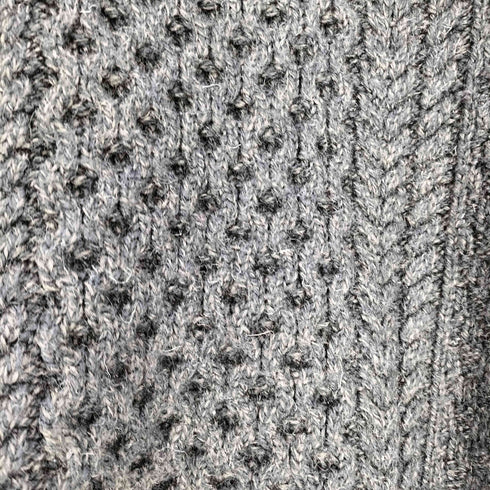 the irish aran NEW MERINO WOOL アランセーター メンズ