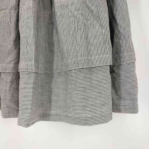 アイエスイッセイミヤケ I.S. ISSEY MIYAKE ストライププリーツスカート レディース 7
