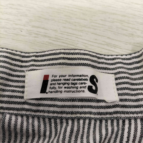 アイエスイッセイミヤケ I.S. ISSEY MIYAKE ストライププリーツスカート レディース 7