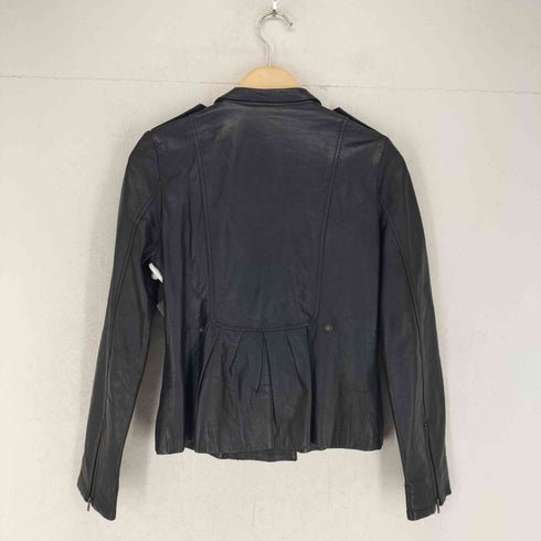 NORD SAD lamb leather ラムレザーダブルライダースジャケット レディース 40