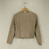 ナチュラルビューティーベーシック NATURAL BEAUTY BASIC lamb leather ラムレザーダブルジップノーカラージャケット レディース S