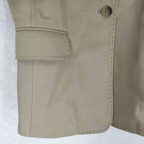 TOVALU lamb leather ラムレザー1Bテーラードジャケット レディース 66
