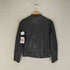 ノーブル Noble lamb leather ラムレザースタンドカラーダブルライダースジャケット レディース 34