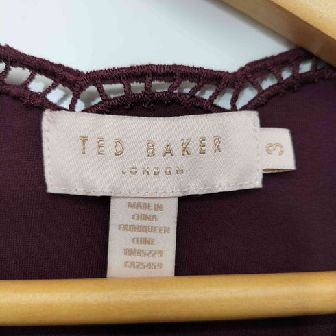 テッドベーカー TED BAKER レース ノースリーブ チュニック ワンピース ドレス レディース 3